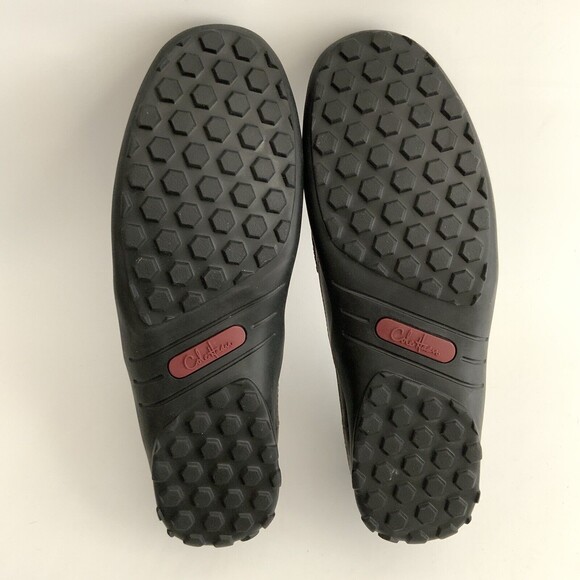 Cole Haan Loafers Men Size 10.5M Black Tucker Leather Slip-on Shoe India - Picture 9 of 13